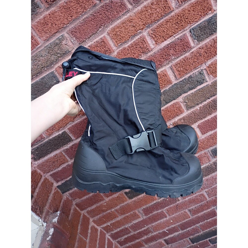 Tingley Orion Winter Tuff Overshoes Size Large 8-9.5 Black Hiking Mountaineering